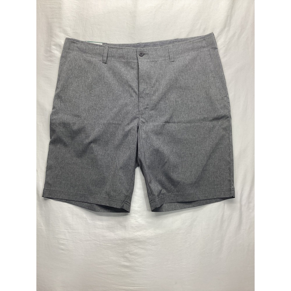 PGA TOUR Mens Active Waistband Golf Shorts Grey Stretch Accessory Pocket Size 40 - Picture 2 of 6